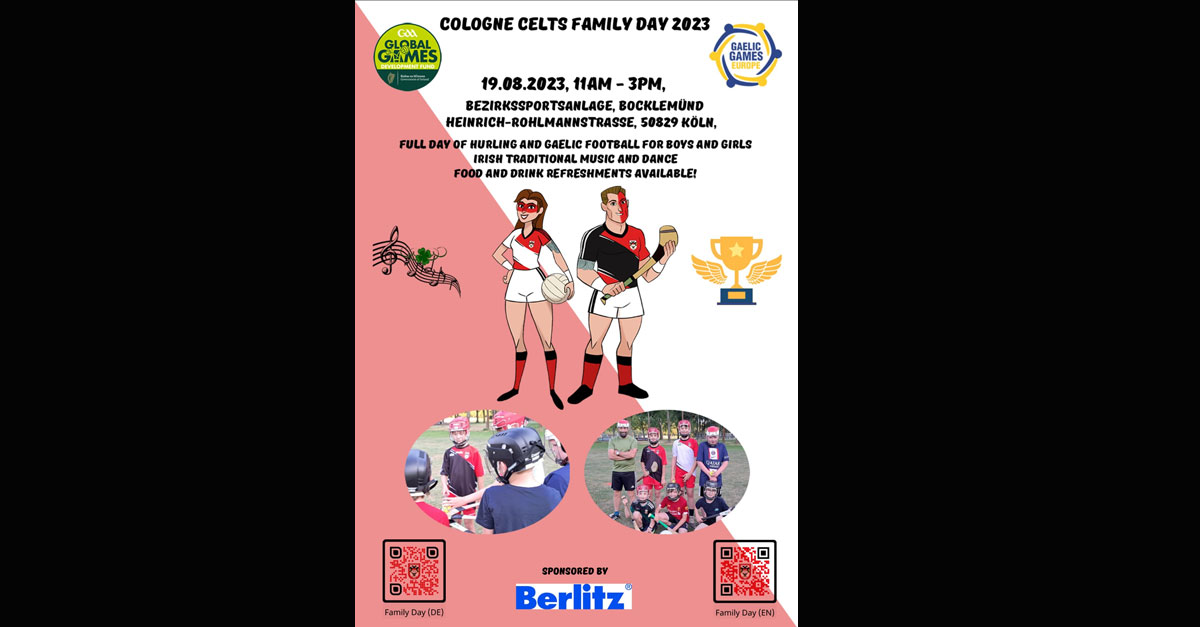 Cologne Celtics Family Day 2023: 19th August&nbsp;2023